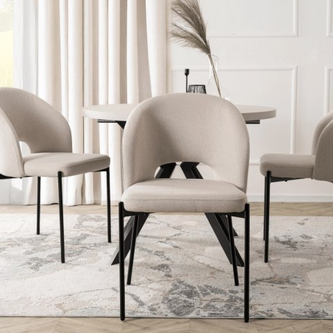 Krzesło BROS Beżowe