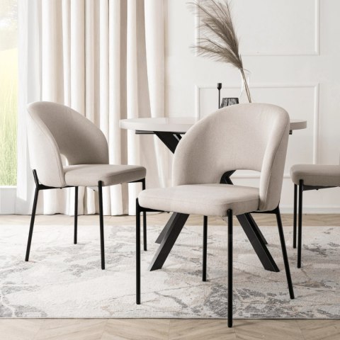 Krzesło BROS Beżowe