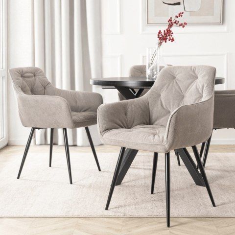 Krzesło MODESTO Szare