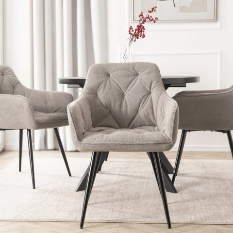 Krzesło MODESTO Szare