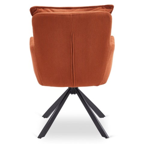 Krzesło Obrotowe CITY Rude Sztruksowe