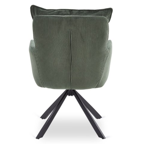 Krzesło Obrotowe CITY Zielone Sztruksowe