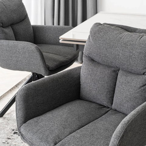 Krzesło Obrotowe PAUL Ciemnoszare