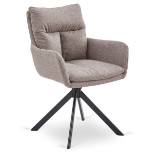 Krzesło Obrotowe PAUL Jasnobrązowe