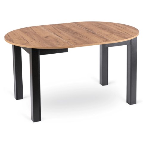 Stół JAMES Rozkładany 103-223 cm Dąb Craft/Czarny