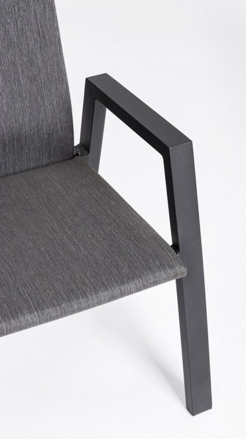 Bizzotto BIZZOTTO krzesło ogrodowe ETHAN szary