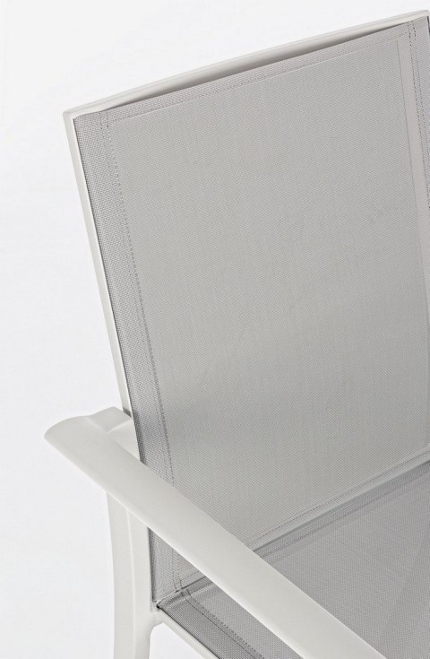 BIZZOTTO krzesło ogrodowe KONNOR beżowe