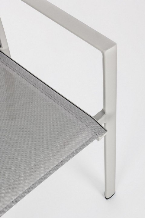 BIZZOTTO krzesło ogrodowe KONNOR beżowe