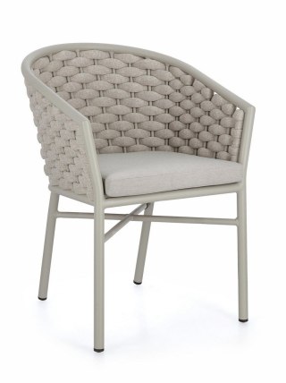 BIZZOTTO krzesło ogrodowe MARGALIDA SATURN beżowe