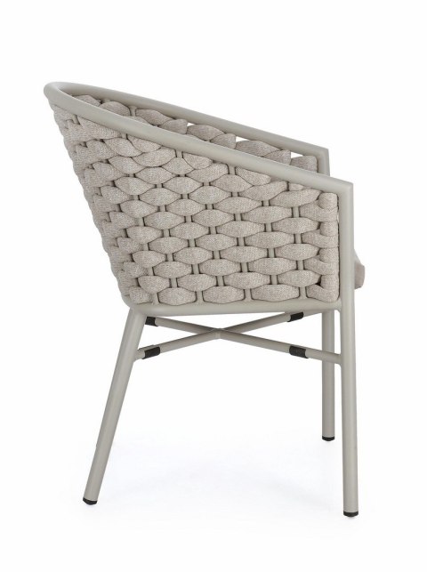 BIZZOTTO krzesło ogrodowe MARGALIDA SATURN beżowe