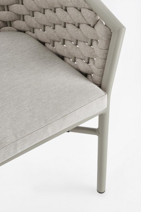 BIZZOTTO krzesło ogrodowe MARGALIDA SATURN beżowe