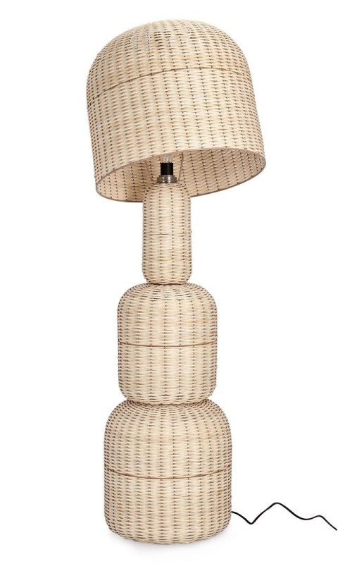 BIZZOTTO lampa podłogowa SIKKIM beżowa