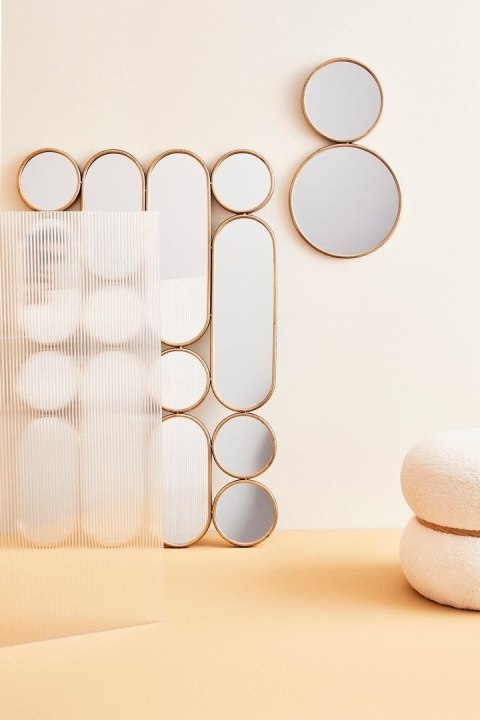 BIZZOTTO lustro ścienne HANIMA złote