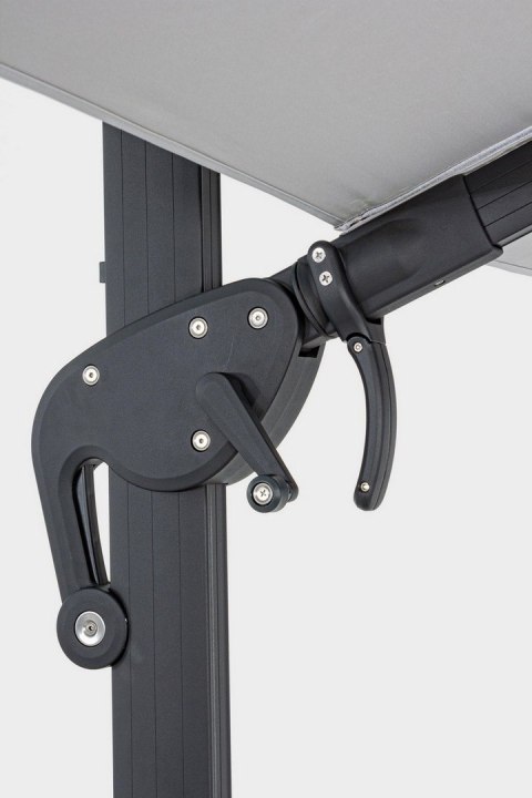 BIZZOTTO parasol ogrodowy INES jasny szary