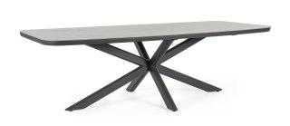 BIZZOTTO stół ogrodowy ISACCO 240x110 antracyt