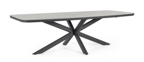 Bizzotto BIZZOTTO stół ogrodowy ISACCO 240x110 antracyt