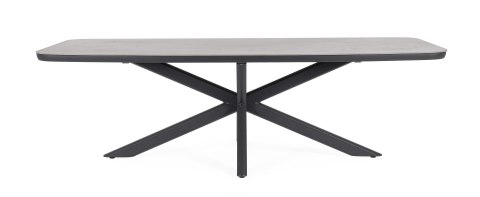 Bizzotto BIZZOTTO stół ogrodowy ISACCO 240x110 antracyt