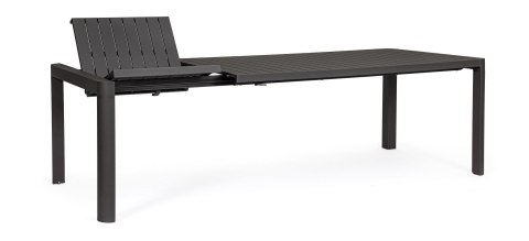 Bizzotto BIZZOTTO stół ogrodowy KIPLIN 180-240 czarny / rozkładany