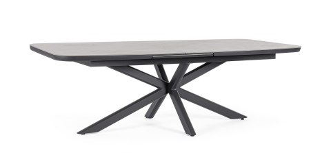 Bizzotto BIZZOTTO stół ogrodowy PASCAL szary / rozkładany