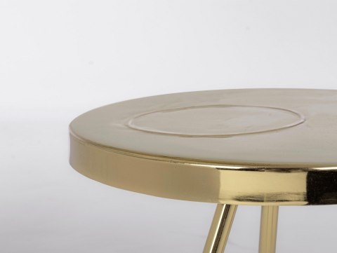 Bizzotto BIZZOTTO stolik kawowy KESAR beżowy / złoty