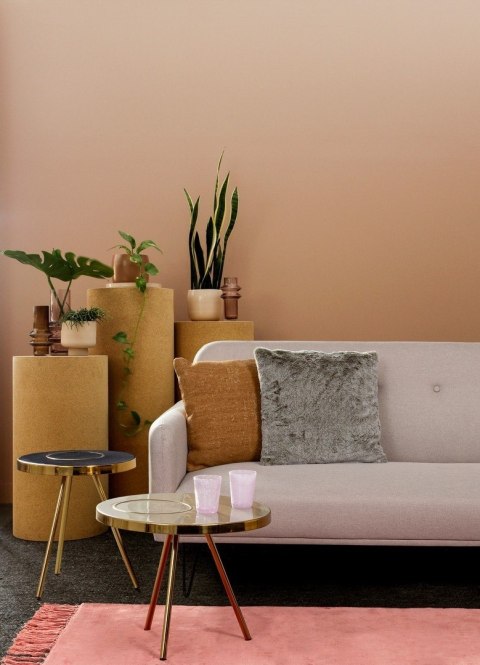 Bizzotto BIZZOTTO stolik kawowy KESAR beżowy / złoty