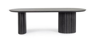 BIZZOTTO stolik kawowy ORISSA 130x65 czarny