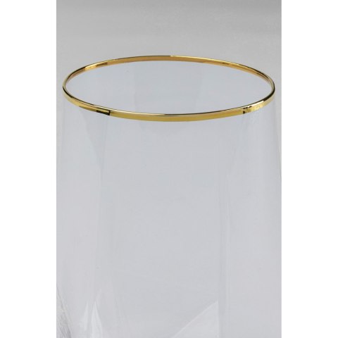 Kare Design KARE komplet 4 szklanek DIAMOND RIM 510 ml