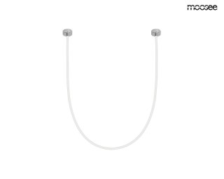 MOOSEE lampa wisząca LASSO 400 Smart srebrna