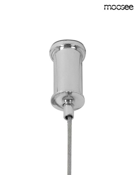 MOOSEE lampa wisząca LASSO 400 Smart srebrna