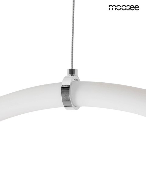 MOOSEE lampa wisząca LASSO 600 Smart srebrna