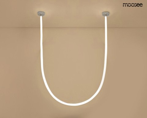 MOOSEE lampa wisząca LASSO 600 Smart srebrna