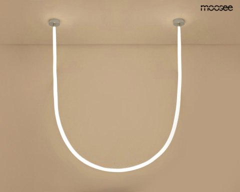 MOOSEE lampa wisząca LASSO 800 Smart srebrna