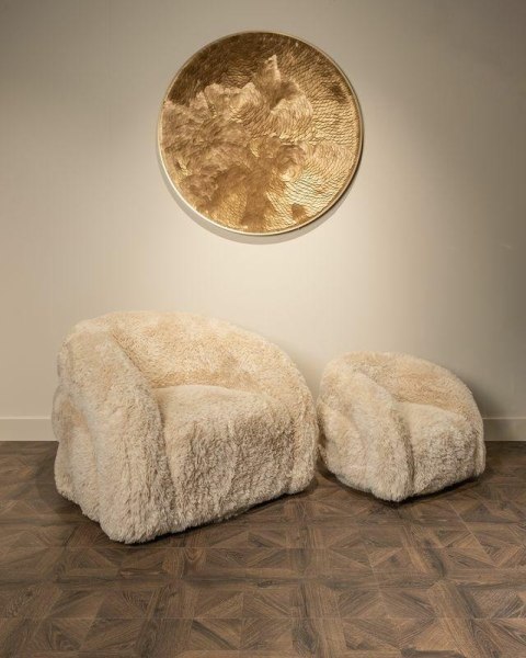 RICHMOND fotel dziecięcy LENNY beżowy - funkcja obrotowa