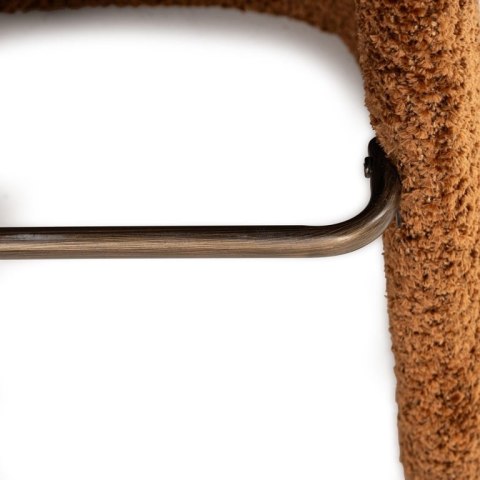 RICHMOND krzesło barowe GATSBI pomarańczowe