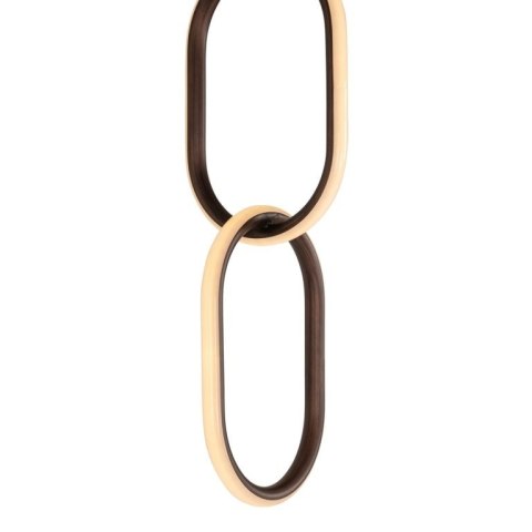 Richmond Interiors RICHMOND lampa wisząca LACEY brązowa