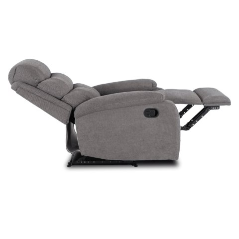 Fotel Rozkładany KOBE Szary Tkanina