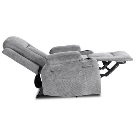 Fotel Rozkładany Masujący BOX 2 Ciemnoszary