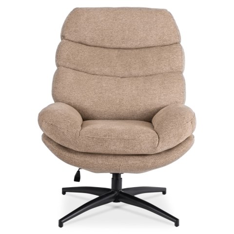 Fotel Wypoczynkowy Obrotowy ASTURIA Beżowy