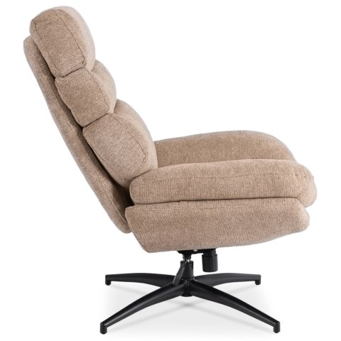 Fotel Wypoczynkowy Obrotowy ASTURIA Beżowy