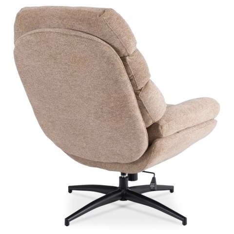 Fotel Wypoczynkowy Obrotowy ASTURIA Beżowy