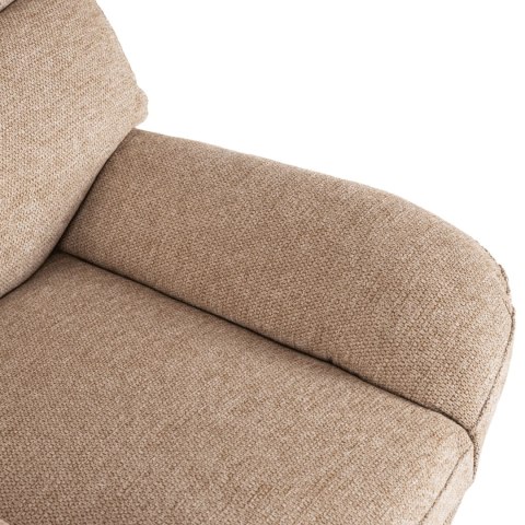 Fotel Wypoczynkowy Obrotowy ASTURIA Beżowy