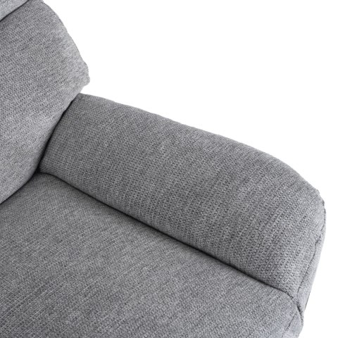 Fotel Wypoczynkowy Obrotowy ASTURIA Szary