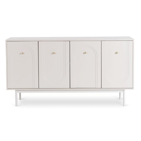 Komoda do Salonu MARLEN 155 cm Kaszmir Czterodrzwiowa Nowoczesna