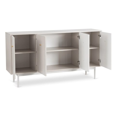 Komoda do Salonu MARLEN 155 cm Kaszmir Czterodrzwiowa Nowoczesna