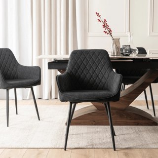 Krzesło BRESSO 2 Czarne