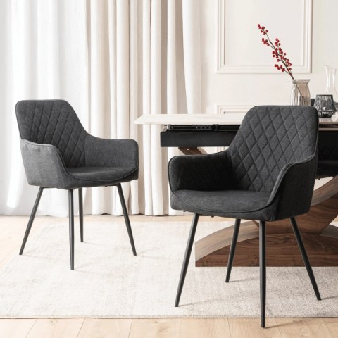 Krzesło BRESSO 2 Czarne