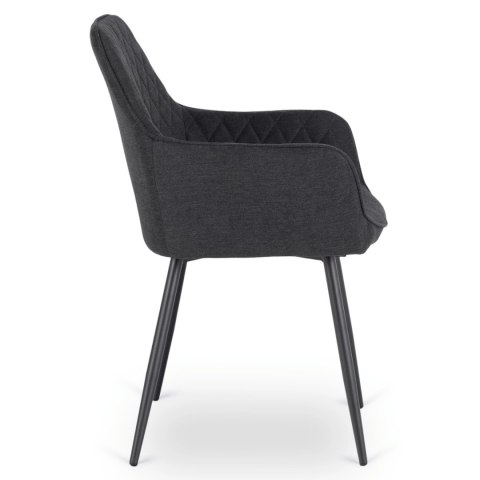 Krzesło BRESSO 2 Czarne