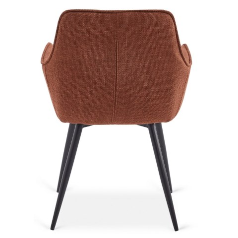Krzesło Tapicerowane do Jadalni EDRICK Rude Nowoczesne Loft