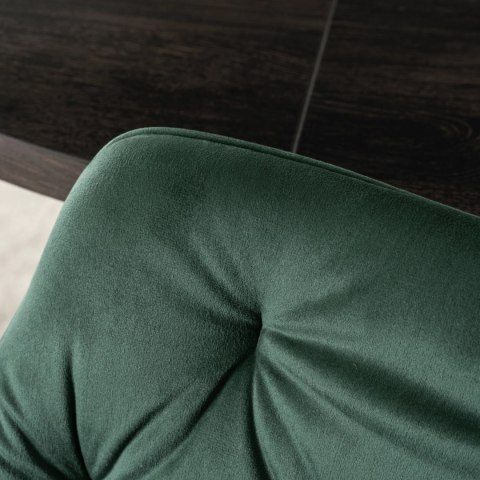 Krzesło MODESTO Zielone Welurowe