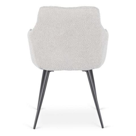 Krzesło NAWARA Szare Boucle